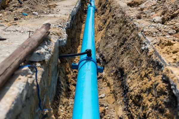 Water Main Installation in Spanish Fork