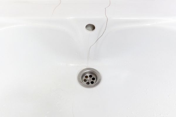 Sink Crack Sealing in Spanish Fork