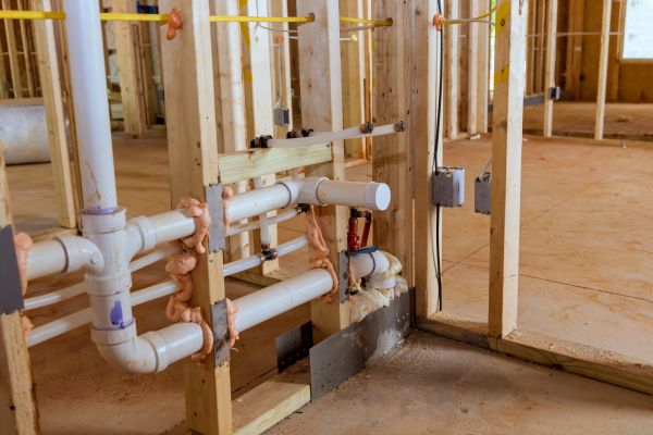 Rough Plumbing Installation in Spanish Fork