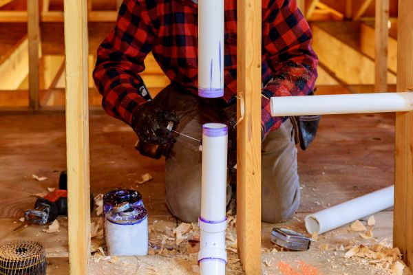 PVC Piping Installation in Spanish Fork