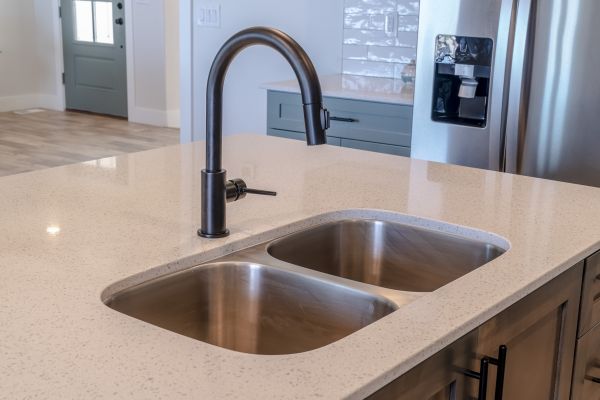 Double Basin Sink Installation in Spanish Fork